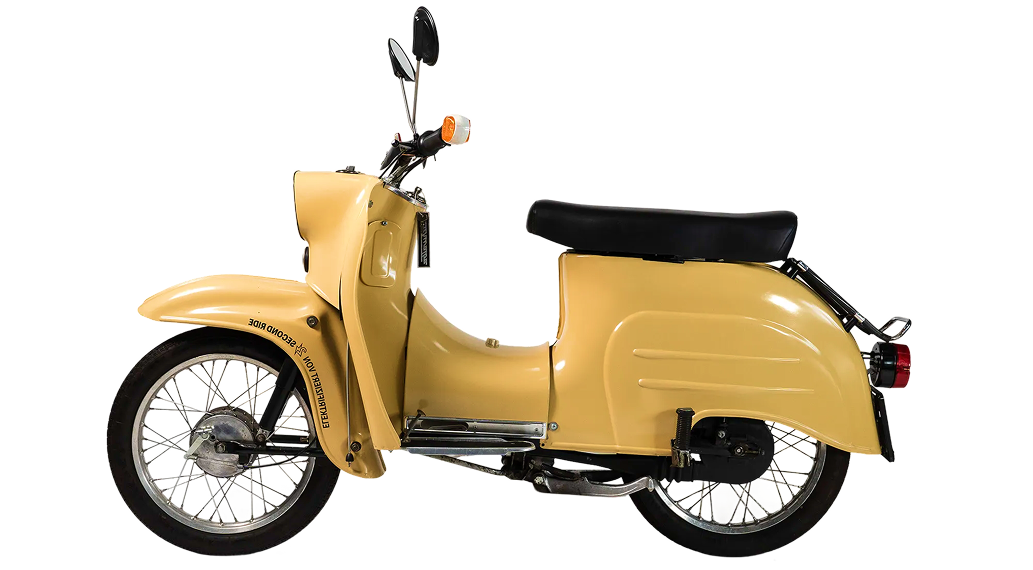 Simson Schwalbe KR51/1, elektrifiziert von Second Ride